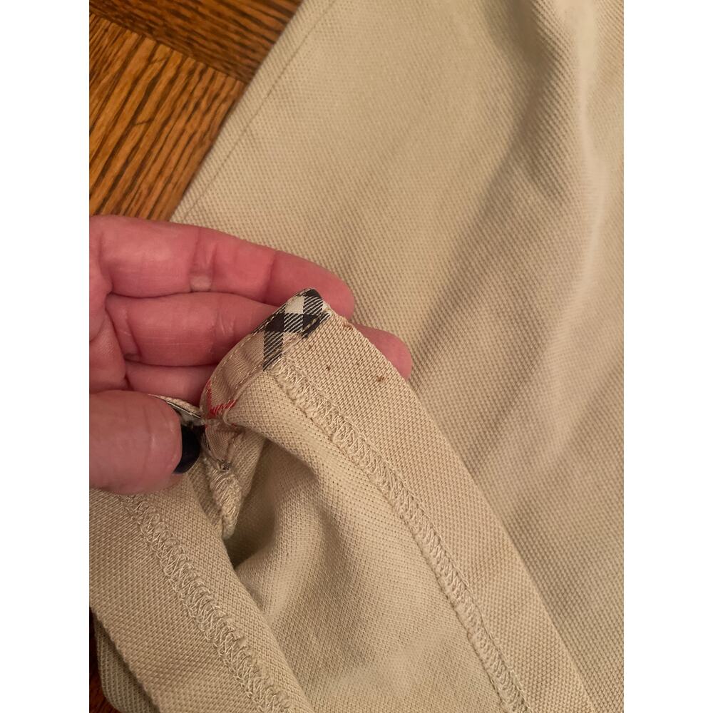 Burberry cotton piqué polo shirt L - Picture 8 of 8